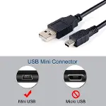 PrimeX PX-5P15 1.5 Metre 5 Pin USB Kablo, Mini Usb Kablo, USB AM/Mini 5pin Kablo, PS3 Kol Şarj kablo-7
