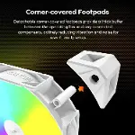 E28 ARGB 120 mm Kasa Fanı, Gelişmiş Soğutma Verimliliği için 28 mm Kalınlığında Fan, PWM 4 Pimli, FD-5