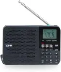 Tecsun A5 Taşınabilir Şarjlı Cep Radyosu Bluetooth Hoparlör FM Radyo MP3 Çalar & Ses Kayıt Cihazı-2