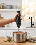 Paslanmaz Çelik Blender Ayağına Sahip Ergonomik El Blenderı-1