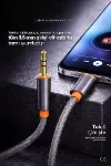 3.5mm Aux to Type-C,Lighting ile Uyumlu Kablolar (1metre, 2 metre) (Type-C 1 Metre)-4