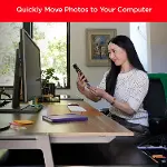 Android için 128 GB Telefon Sürücüsü - Akıllı Telefonlar, Tabletler ve Bilgisayarlar için 2'si 1 Ara-3