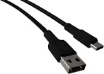 Coral USB A-C Hızlı Şarj Kablosu (Siyah + Siyah Uç) (150 CM)-2
