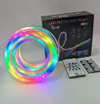 Neon LED Esnek Aydınlatma - RGB MAGIC SMART - 5 Metre Paket IP67 - Uzaktan Kumanda + Uygulama-4