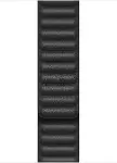 Apple Watch Series 9 41mm için Kordon Leather Link Band Siyah [Watch Series 9 41mm ile Uyumlu Kordon-1