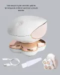 Pürüzsüz Cilt İçin Çok Başlıklı Ağrısız Tıraş Makinesi-4