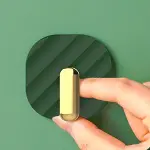 2li Yapışkanlı Retro Askılık Dolap Kapak Kulpu Yeşil-3