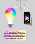 9 Watt Beyaz Işık ve Renk Ayarlı Akıllı LED Ampul-5