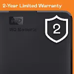 WD Elements Portable Taşınabilir Disk, 2 TB, HDD-2