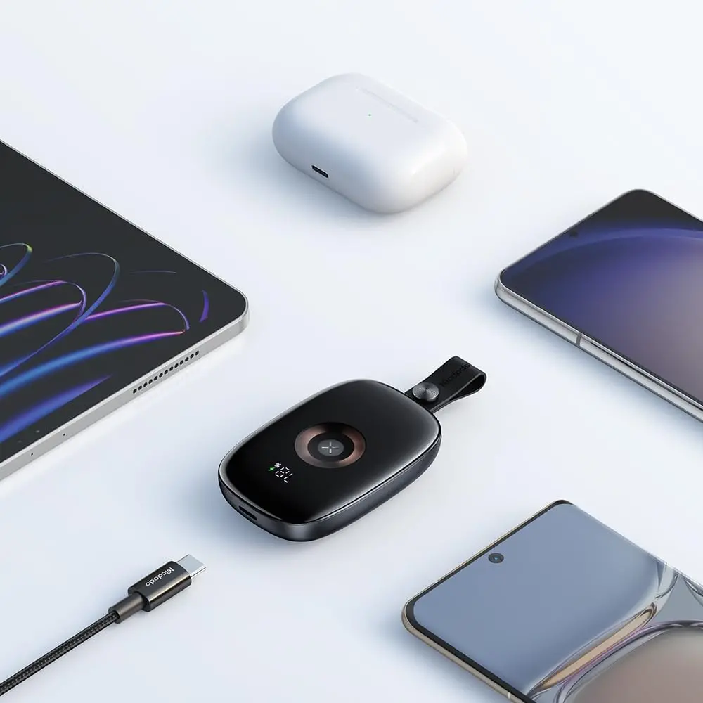 Apple Watch Için Taşinabilir Dijital Manyetik Kablosuz Şarj Aleti 1200 Mah 2.5 W Mc-5230