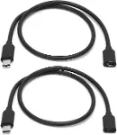 1 Metre Type-C Uzatma Kablosu – 60W Hızlı Şarj ve 3A Akım Destekli USB-C Erkek Dişi Kablo | 24Pin 56-5
