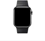 Apple İle Uyumlu Watch 38mm/40mm KRD-35 Metal Kordon Siyah-1