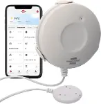 Connect Zigbee Serisi IP68 Lisanslı Smart Home 115 cm Kablolu Su Dedektörü-1