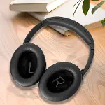 BOSE ile Uyumlu QuietComfort 45 (QC45) & Quiet Comfort SE (QC SE) için Suni Deri Kulaklık Pedi Hafız-7