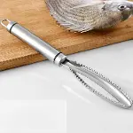 Balık Pulu Çıkarıcı, Paslanmaz Çelik, Ergonomik Saplı, Profesyonel ve Özel Mutfak Kullanımı için-2