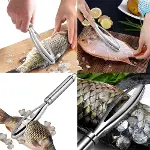 Balık Pulu Çıkarıcı, Paslanmaz Çelik, Ergonomik Saplı, Profesyonel ve Özel Mutfak Kullanımı için-7