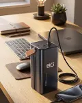 Yüksek Kapasiteli Powerbank 80000 mAh Hızlı Şarj Özellikli Çok Portlu Taşınabilir Şarj Cihazı-1