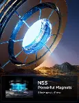 iPhone 16/16 Pro Max MagSafe Araç Montajı, [Tüm Metal ve 360° Ayarlama] N55 Güçlü Mıknatıslı Araba i-4