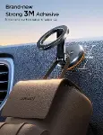 iPhone 16/16 Pro Max MagSafe Araç Montajı, [Tüm Metal ve 360° Ayarlama] N55 Güçlü Mıknatıslı Araba i-5