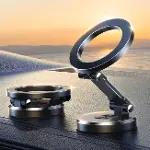 iPhone 16/16 Pro Max MagSafe Araç Montajı, [Tüm Metal ve 360° Ayarlama] N55 Güçlü Mıknatıslı Araba i-1