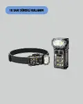 Kamp ve Outdoor İçin LED Far 10 Saat Pil Sensörlü Manyetik-4