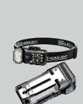Kamp ve Outdoor İçin LED Far 10 Saat Pil Sensörlü Manyetik-5