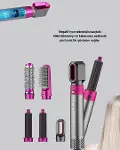 5’i 1 Arada Saç Şekillendirici Set Kuaför Düzeyinde Performans ve Ergonomik Tasarım-4