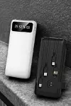 Powerbank 20.000 Mah LCD Ekran USB Lightning Type-C Uyumlu İOS ve Android-1