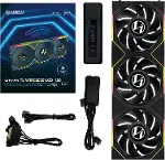 UNI FAN TL WIRELESS LCD 3x120mm Siyah Kasa Fanı (G99.12TLLCD1W3B.00)-3