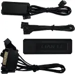 UNI FAN TL WIRELESS LCD 3x120mm Siyah Kasa Fanı (G99.12TLLCD1W3B.00)-4