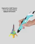 Çocuklar İçin Güvenli 3D Yazıcı Kalem-3