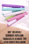 180°C Isı ve Uzun Süre Kalıcı Düzlük Sağlayan Mini Saç Düzleştirici-4