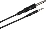 3.5 mm TRS (M) - 1/4 inç TS (M) Mono Kablo 3 m (CMP-110)-2