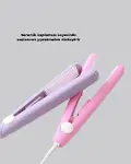 Taşınabilir Seramik Kaplama Mini Saç Düzleştirici – Seyahat ve Günlük Kullanım İçin İdeal-3