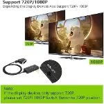 Ga95 Scart to Hdmi 1080p HD AV Video Çevirici Dönüştürücü Adaptör-1