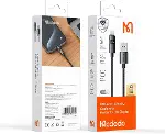 Ca-6490 USB-A - Yatay Led Ekranli Aydinlatma Kablosu Siyah-8
