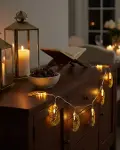 Secde Eden Adam Figürlü Ay Tasarımlı Ramazan LED Işık-3