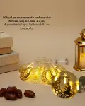 Secde Eden Adam Figürlü Ay Tasarımlı Ramazan LED Işık-4