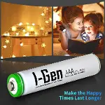 B139 2 Adet AAA 900 mAh Şarj Edilebilir İnce Kalem Pil 1.2V Ni-MH Şarjlı Pil-5