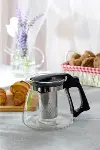 Isıya Dayanıklı Cam Demlik, Süzgeçli Çaydanlık, Filtreli Çay Demleme Çiçek Çayı ve Bitki Çayı İçin (-2