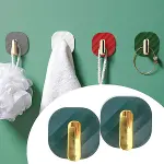 2li Yapışkanlı Retro Askılık Dolap Kapak Kulpu Yeşil-1