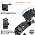Samsung Galaxy Watch 6 44mm Metal Stainless Steel Kordon (Samsung Galaxy Watch 6 44mm ile Uyumlu Kor-7