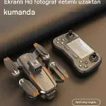 JS26H 4K Drone, LCD Kumandalı, Fırçasız Motor, Akıllı Engel Kaçınma, Katlanabilir Drone, Uzun Uçuş S-3