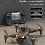 JS26H 4K Drone, LCD Kumandalı, Fırçasız Motor, Akıllı Engel Kaçınma, Katlanabilir Drone, Uzun Uçuş S-5