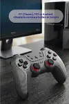 GP3 Turbo Özellikli Kablosuz Gamepad | PC, PS3 ve Android Uyumlu Kablosuz Oyun Kolu, Seri Atış (Turb-6