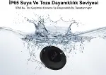 LifeTag Apple ile Uyumlu MFI Lisanslı Smart Tag Akıllı Takip Cihazı - Siyah - Deri Kılıflı-4