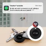 LifeTag Apple ile Uyumlu MFI Lisanslı Smart Tag Akıllı Takip Cihazı - Siyah - Deri Kılıflı-5