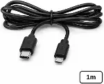 6003 Type C To Mikro Micro USB Şarj ve Data Ara Kablosu 1 Metre-2