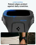 Apple Watch 49mm Ultra 4/3/2/1 ile Uyumlu Kılıf & Kordon Kayış Liquid Air Pro Black - ACS05463-4
