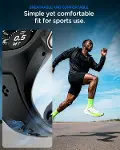 Apple Watch 49mm Ultra 4/3/2/1 ile Uyumlu Kılıf & Kordon Kayış Liquid Air Pro Black - ACS05463-5